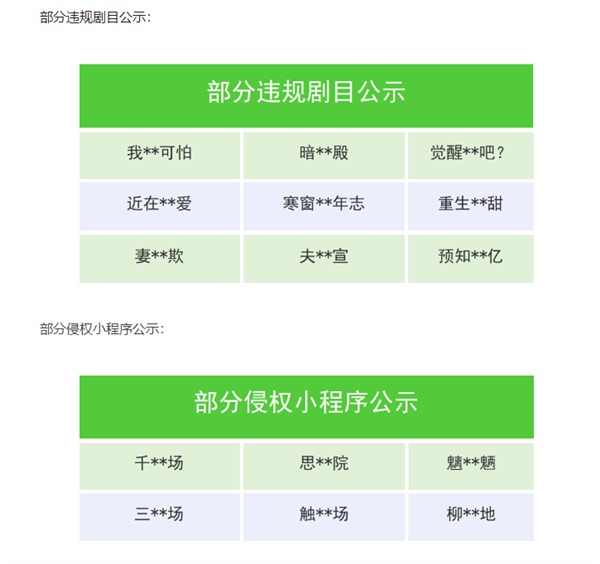 微信下架重生、覺醒類多部違規微短劇：不良導向、未備案等